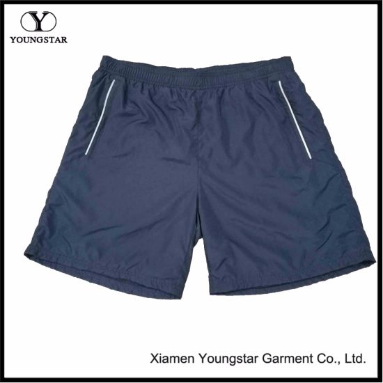Customized Navy Mens Sports Shorts