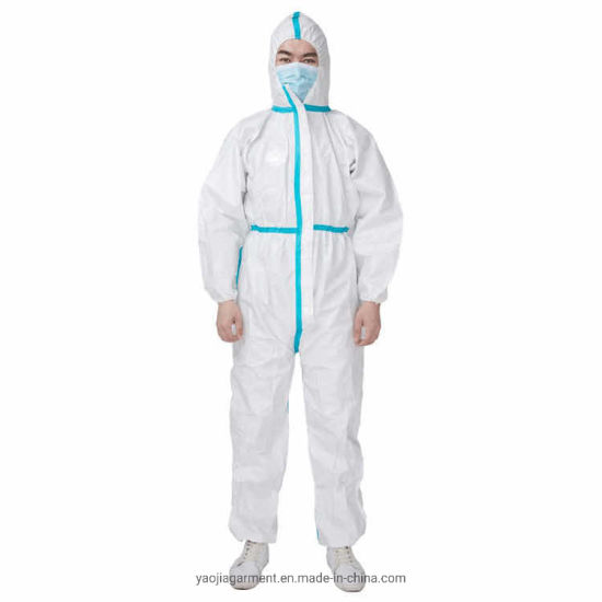 Disposable Sterile Virus Safety Suits Protective Clothing