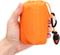 Outdoor Rain Jacket Orange Thermal Emergency Poncho Reusable Waterproof Blanket