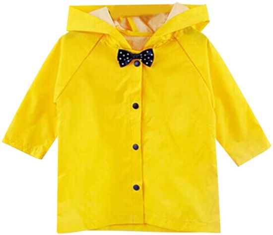 Children Poncho Thick Nylon Kids Raincoat