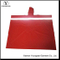 Red PVC Waterproof Reflective Reusable Rain Ponchos Raincoat
