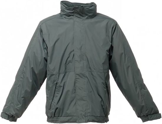 Waterproof Windproof Jacket (Thermo-Guard Insulation) (4XL) (Black/Ash)