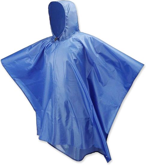 Water Ride Protective Poncho - Waterproof Hooded Rain Coat/Jacket