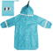 Kids-Premium Quality Cute Dinosaur Hoody Emergency Rain Ponchos Extra Thick Raincoat for Hiking, Tours, Sightseeing, Theme Parks