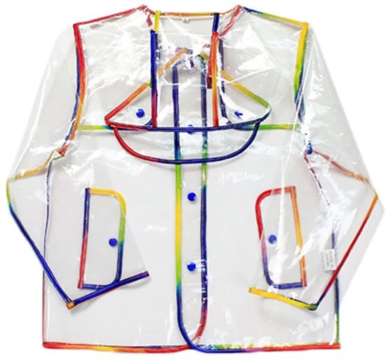 Transparent Raincoat Clear Rainwear Hood Outdoor Appliance