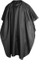 Black Full Length Cape Waterproof Unisex Professional Barbers/Hairdressers Gown for Hair Styling, Cuts and Colours Rain Coat