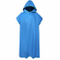 Hood Towel Poncho Adult, Microfiber Quick Dry Robe Hooded, Ultralight Changing Robe for Beach Diving Swimming Camping Travel, Unisex (Blue)