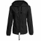 Womens Raincoat Waterproof with Hood Packable Rain Jacket S-XXL