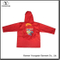 Children PVC Plastic Rain Coat Red Raincoat for Kids